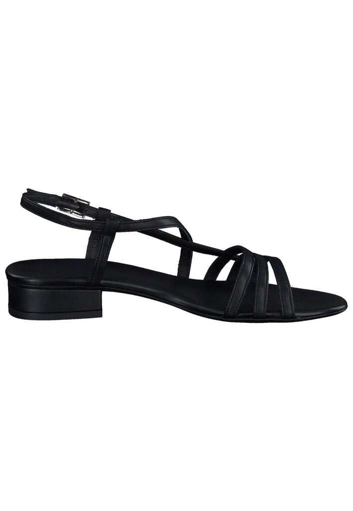 Paul Green Sandalen Lederimitat Schwarz