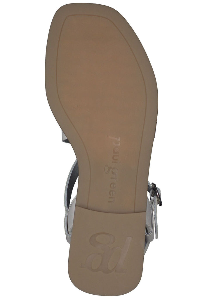 Paul Green Sandalen Lederimitat Weiß
