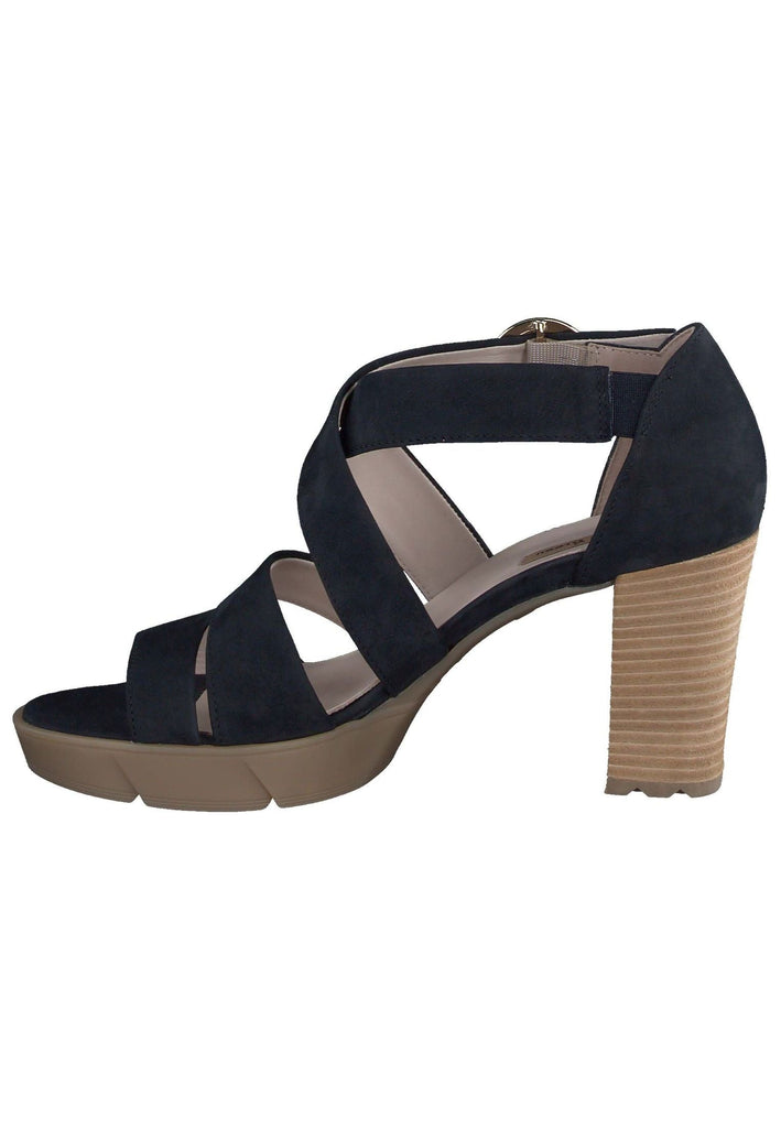 Paul Green Sandalen Nubukleder Blau