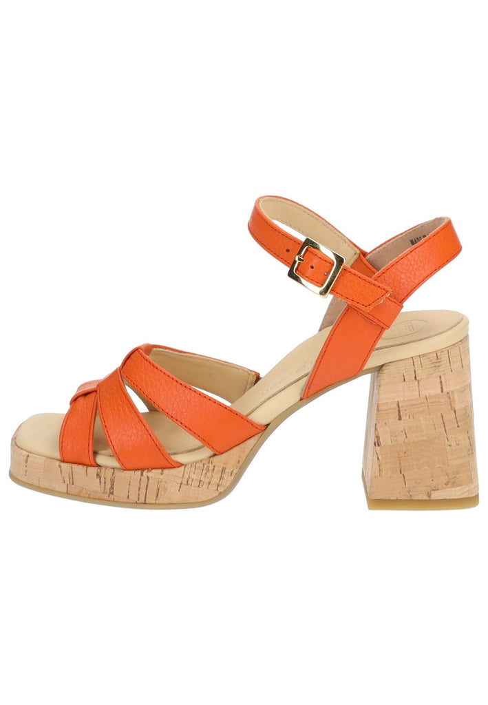 Sandalen Paul Green Sandalen Glattleder Orange