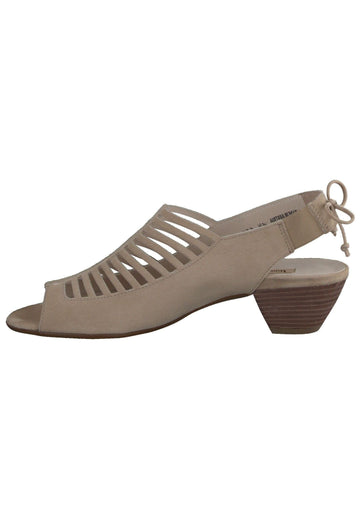 Sandalen Paul Green Sandalen Veloursleder Champagne