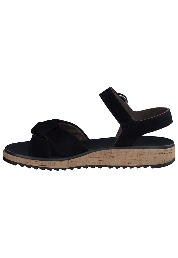 Sandalen Paul Green Sandalen Veloursleder Schwarz