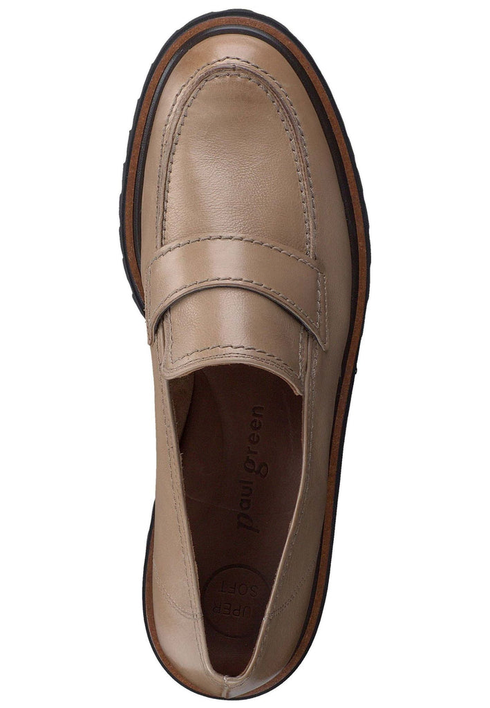Paul Green Slipper Glattleder Beige