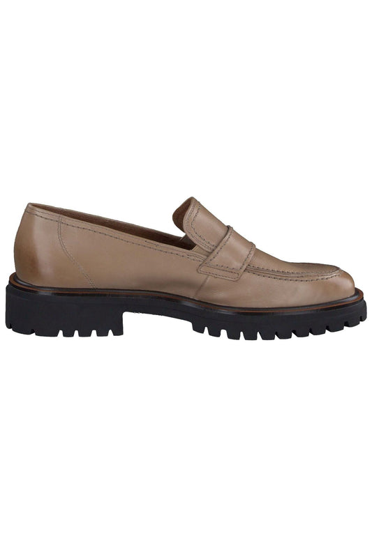 Paul Green Slipper Glattleder Beige