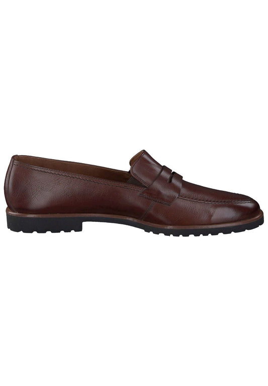 Paul Green Slipper Glattleder Braun