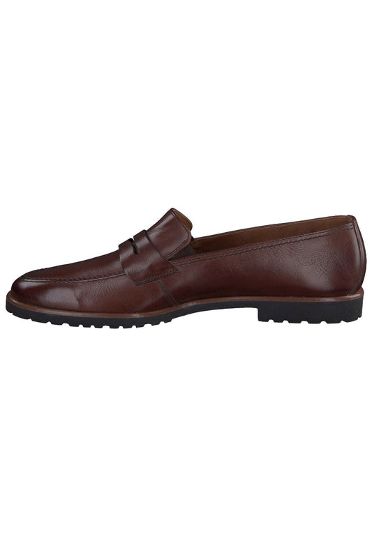 Paul Green Slipper Glattleder Braun