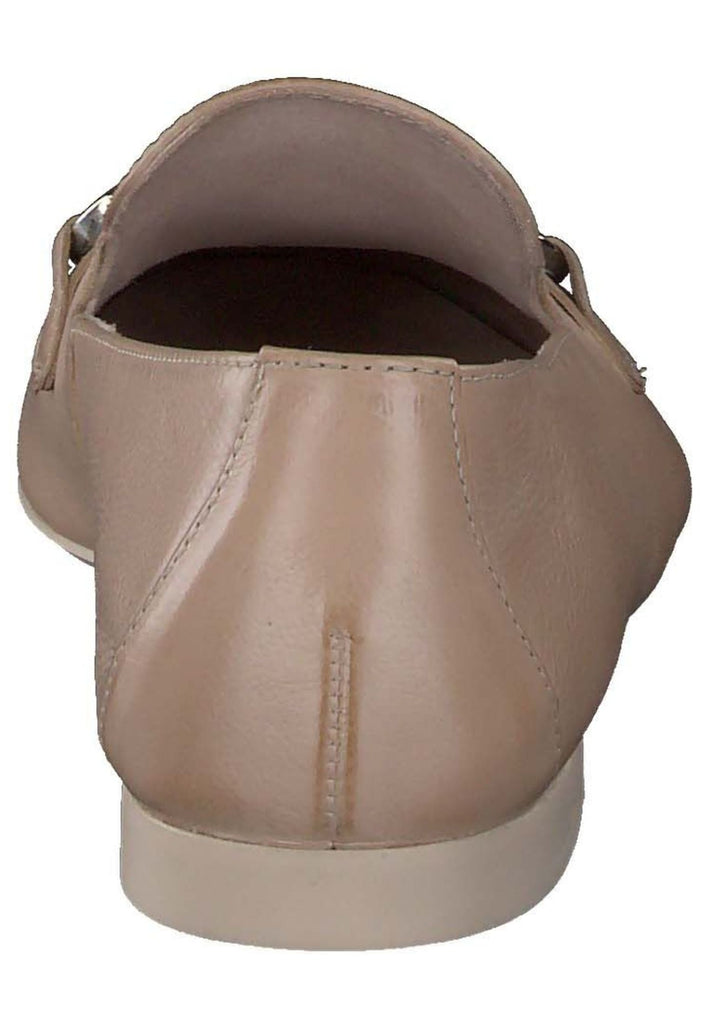 Paul Green Slipper Glattleder Hellbraun