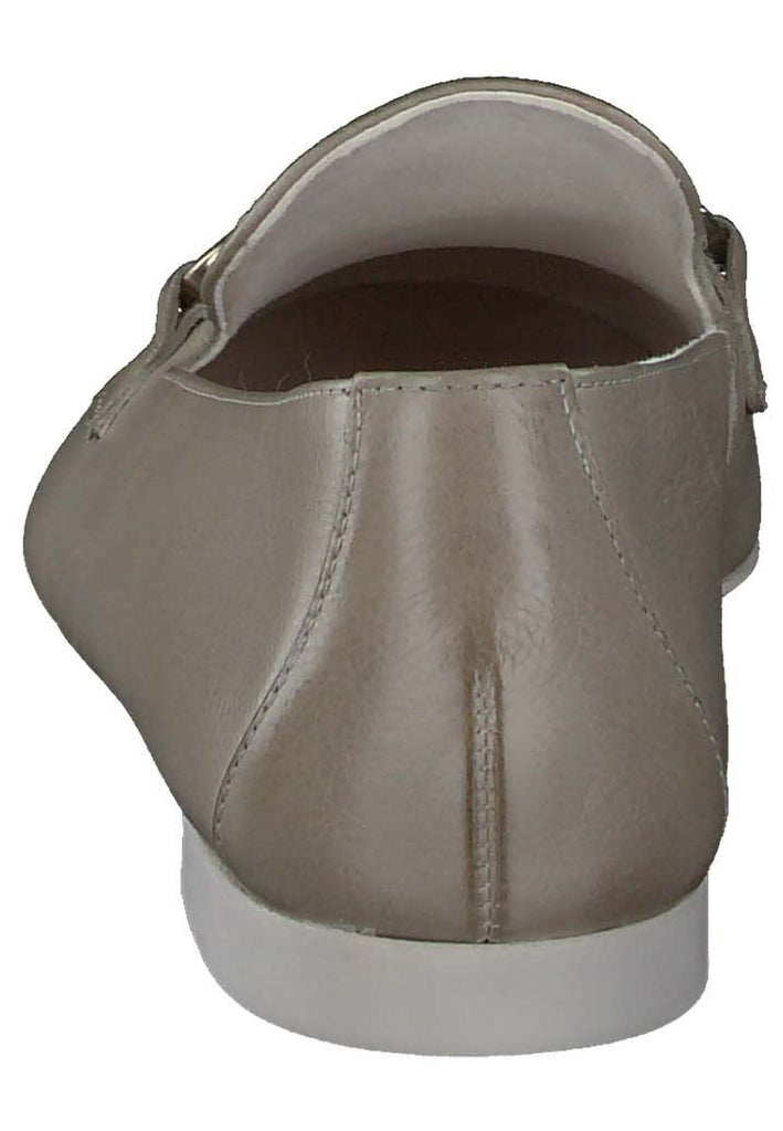 Paul Green Slipper Glattleder Khaki