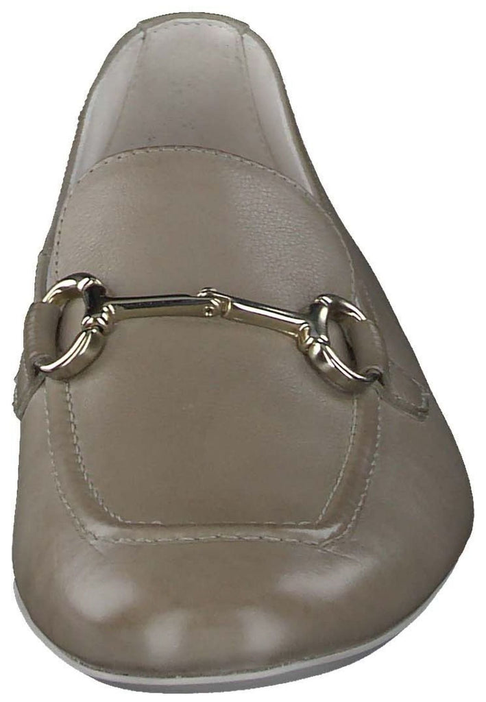 Paul Green Slipper Glattleder Khaki