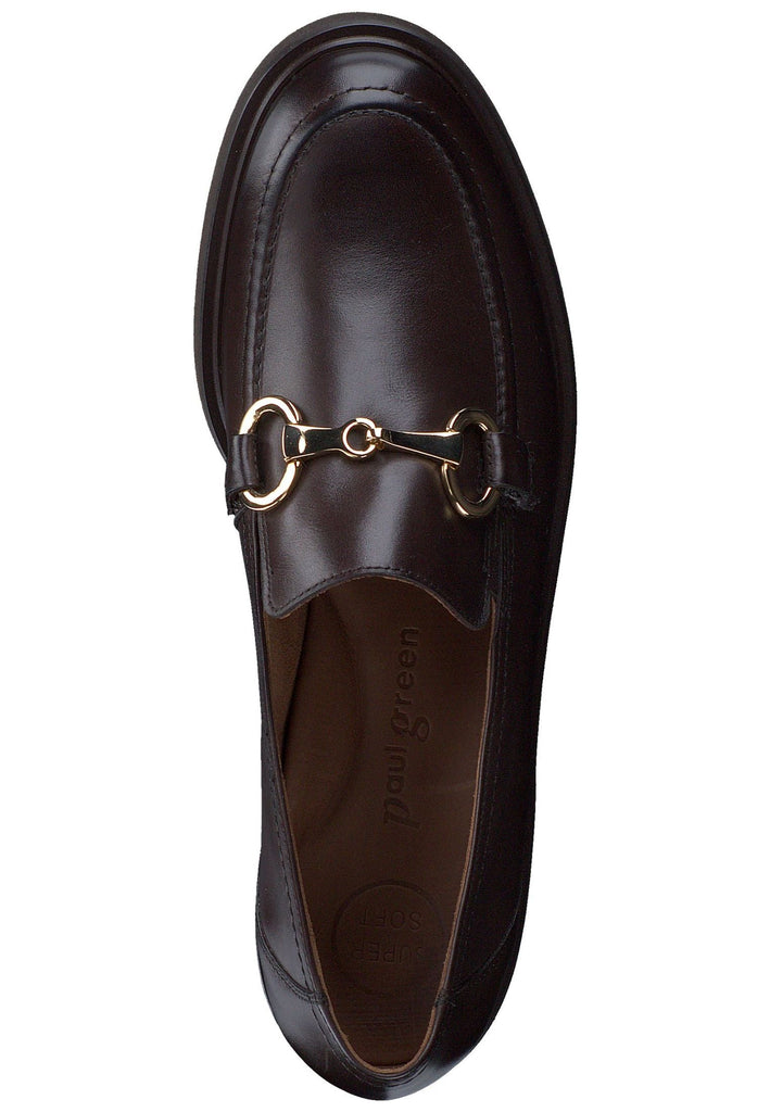 Paul Green Slipper Glattleder Moro