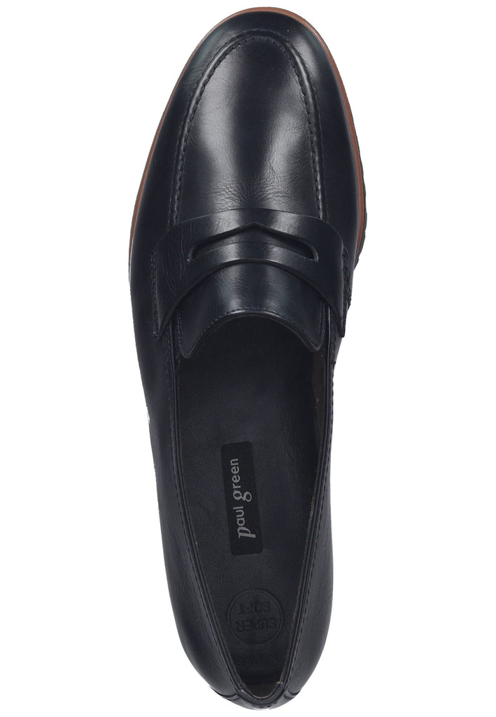 Paul Green Slipper Glattleder Ocean