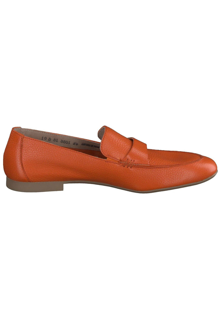 Paul Green Slipper Glattleder Orange