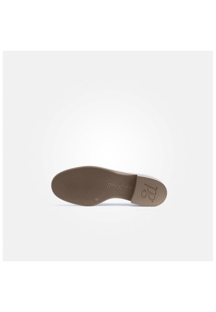Paul Green Slipper Glattleder Sand