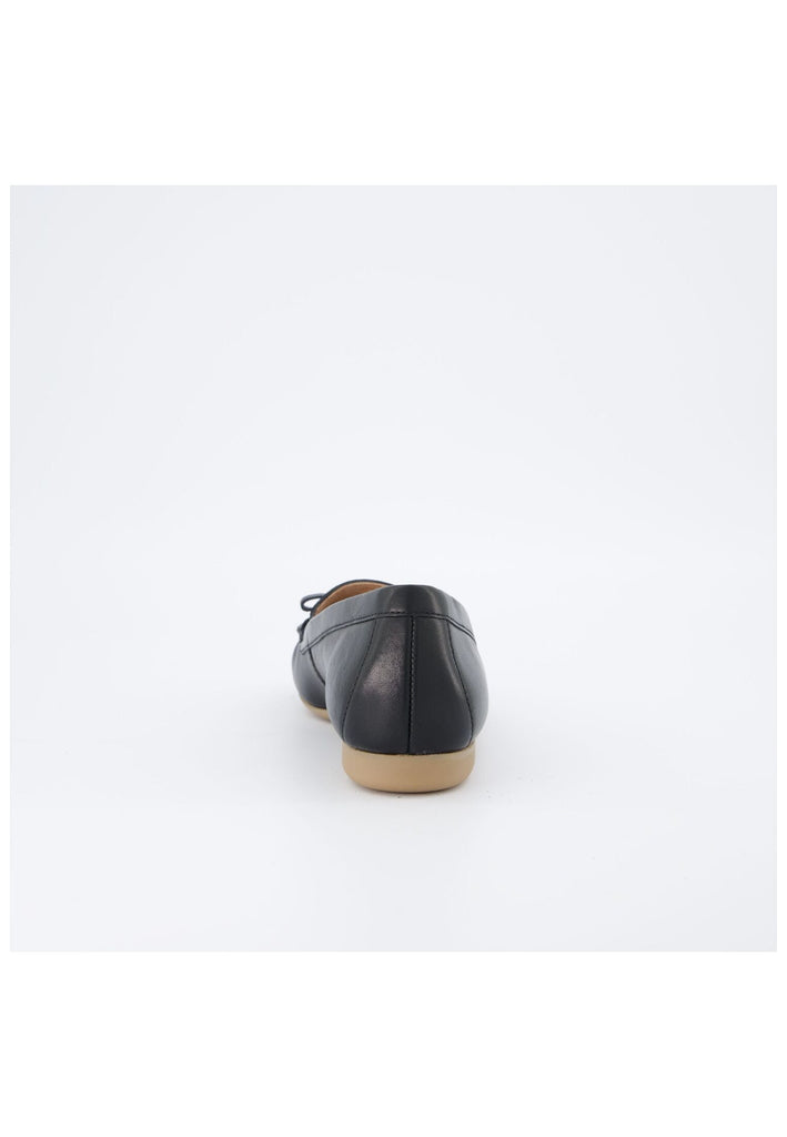 Paul Green Slipper Glattleder Schwarz