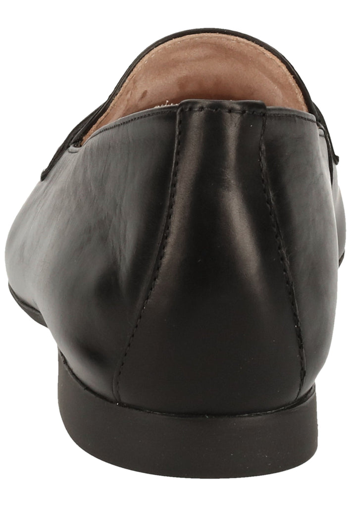 Paul Green Slipper Glattleder Schwarz
