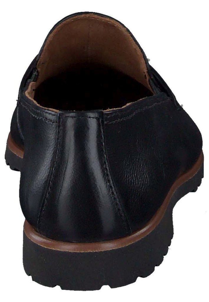 Paul Green Slipper Glattleder Schwarz