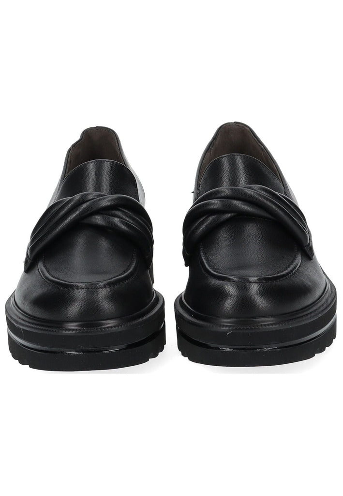 Paul Green Slipper Glattleder Schwarz