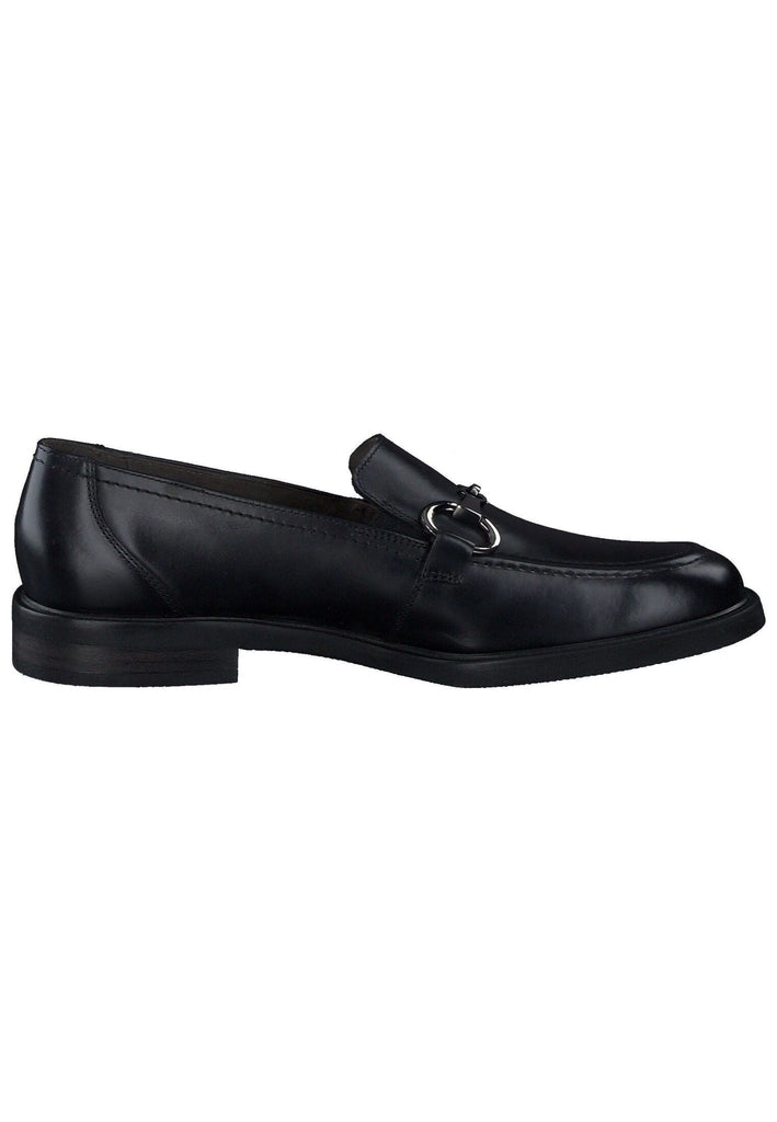 Paul Green Slipper Glattleder Schwarz