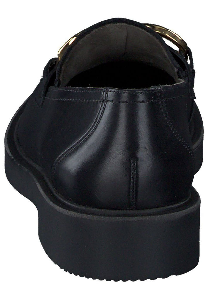 Paul Green Slipper Glattleder Schwarz