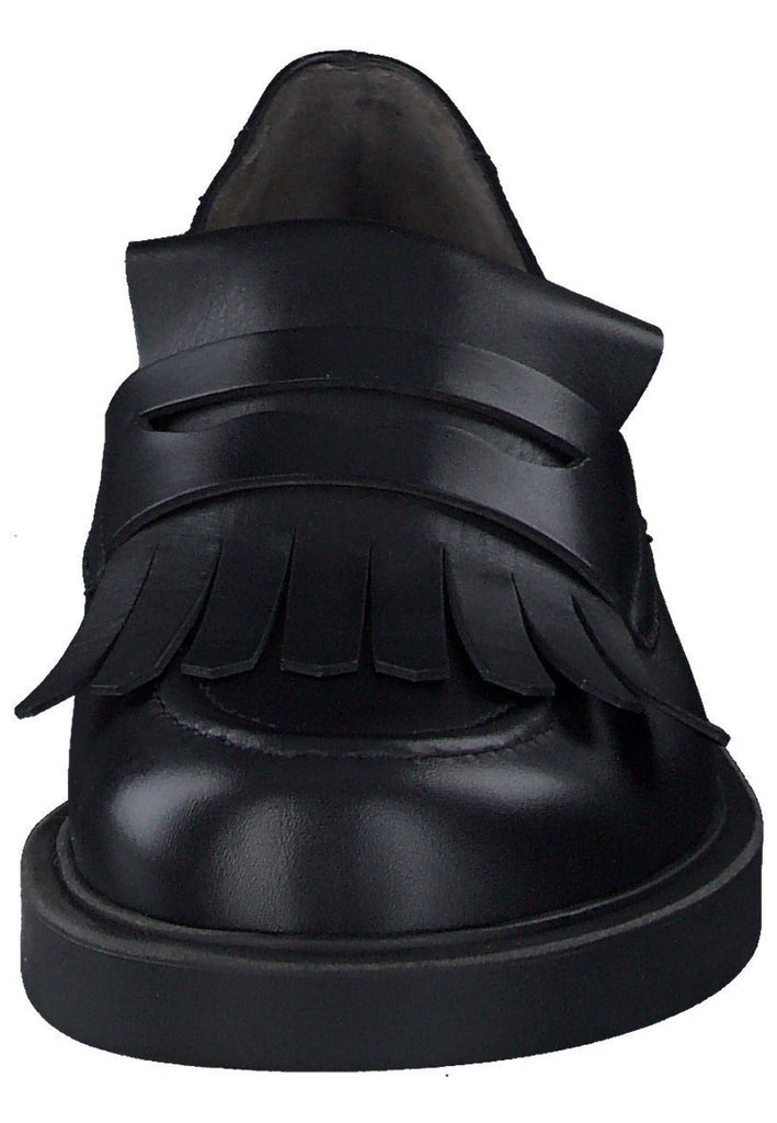 Paul Green Slipper Glattleder Schwarz