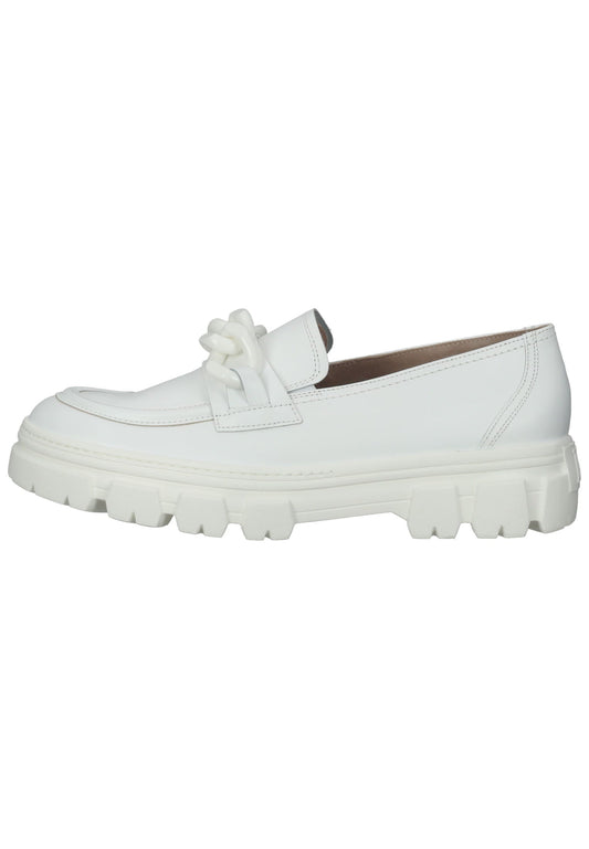 Paul Green Slipper Glattleder Weiß