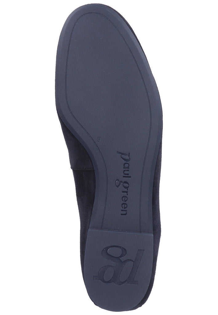 Paul Green Slipper Leder Blau