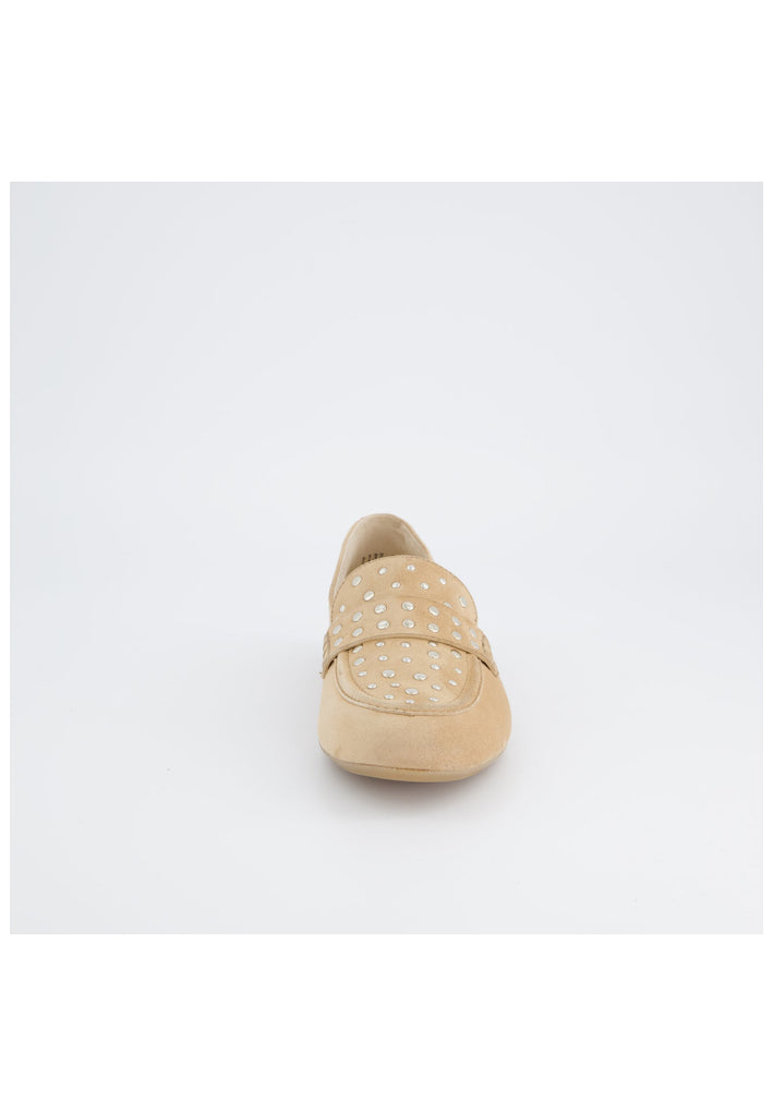 Paul Green Slipper Leder Hellbraun