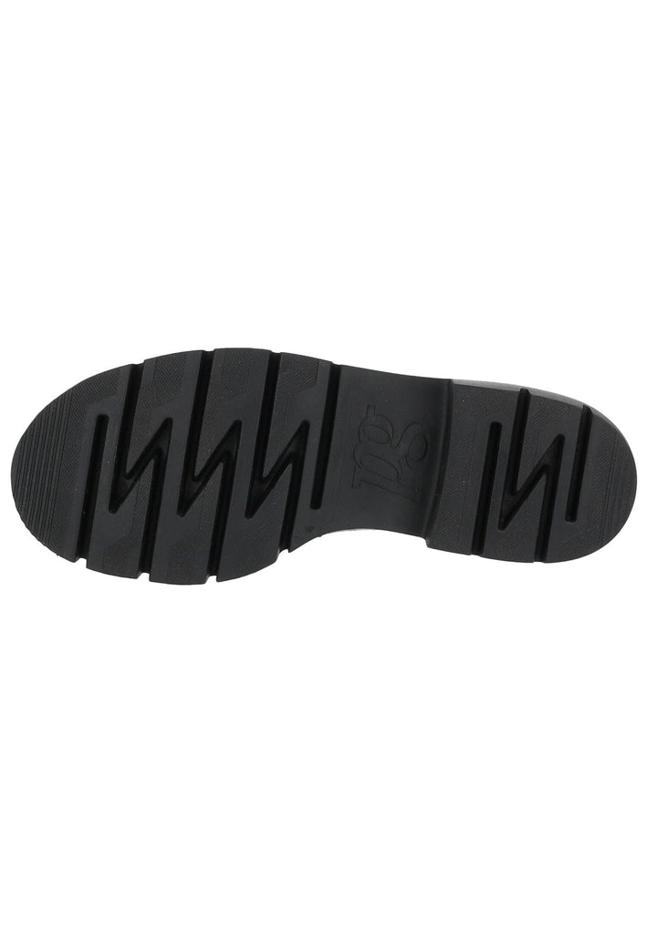 Paul Green Slipper Leder Schwarz Lack