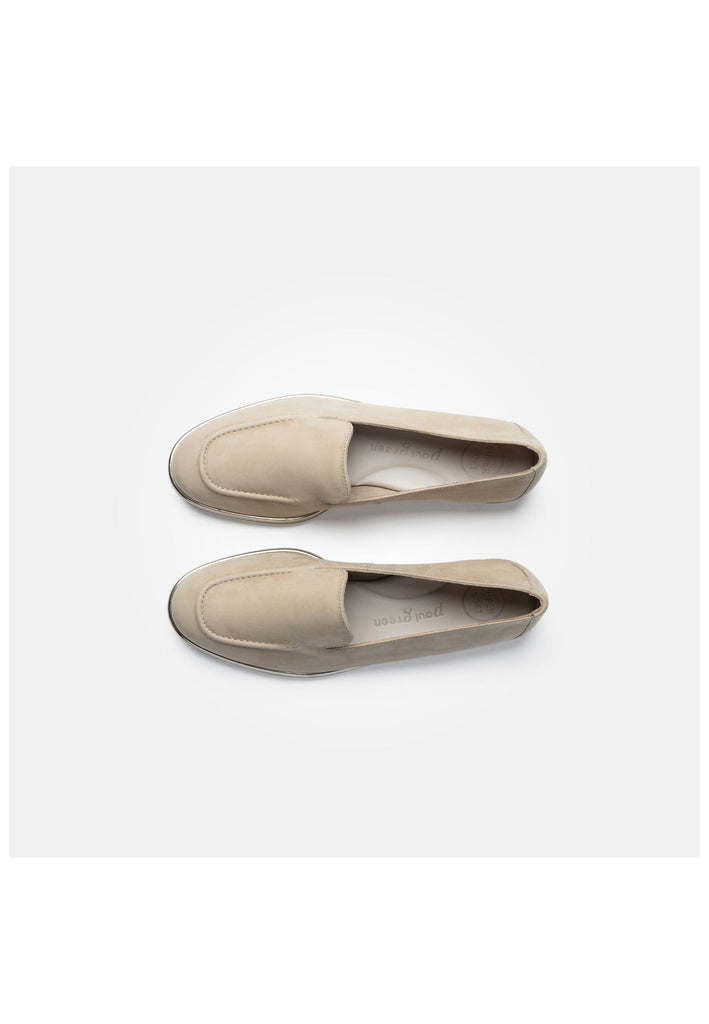 Paul Green Slipper Nubukleder Beige