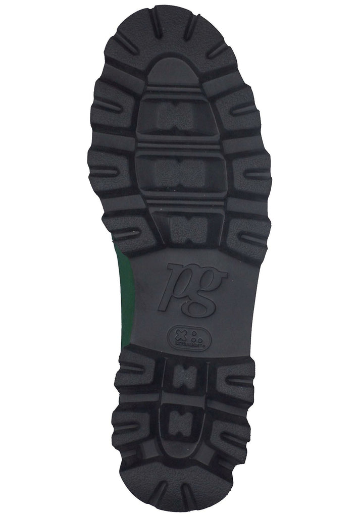 Paul Green Slipper Nubukleder Grün