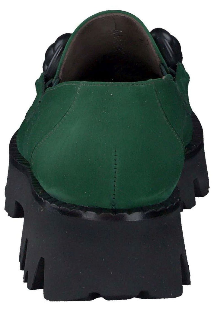 Paul Green Slipper Nubukleder Grün