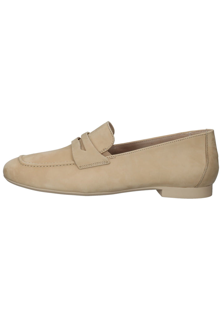 Paul Green Slipper Nubukleder Hellbraun