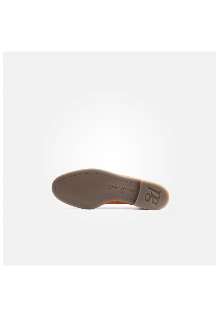 Paul Green Slipper Nubukleder Orange