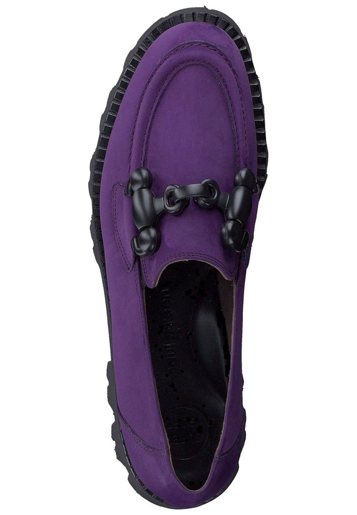 Paul Green Slipper Nubukleder Violett