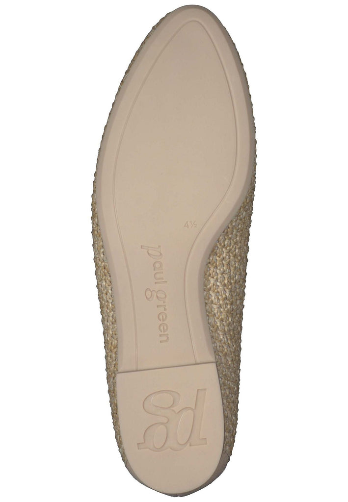 Paul Green Slipper Textil Beige/Braun