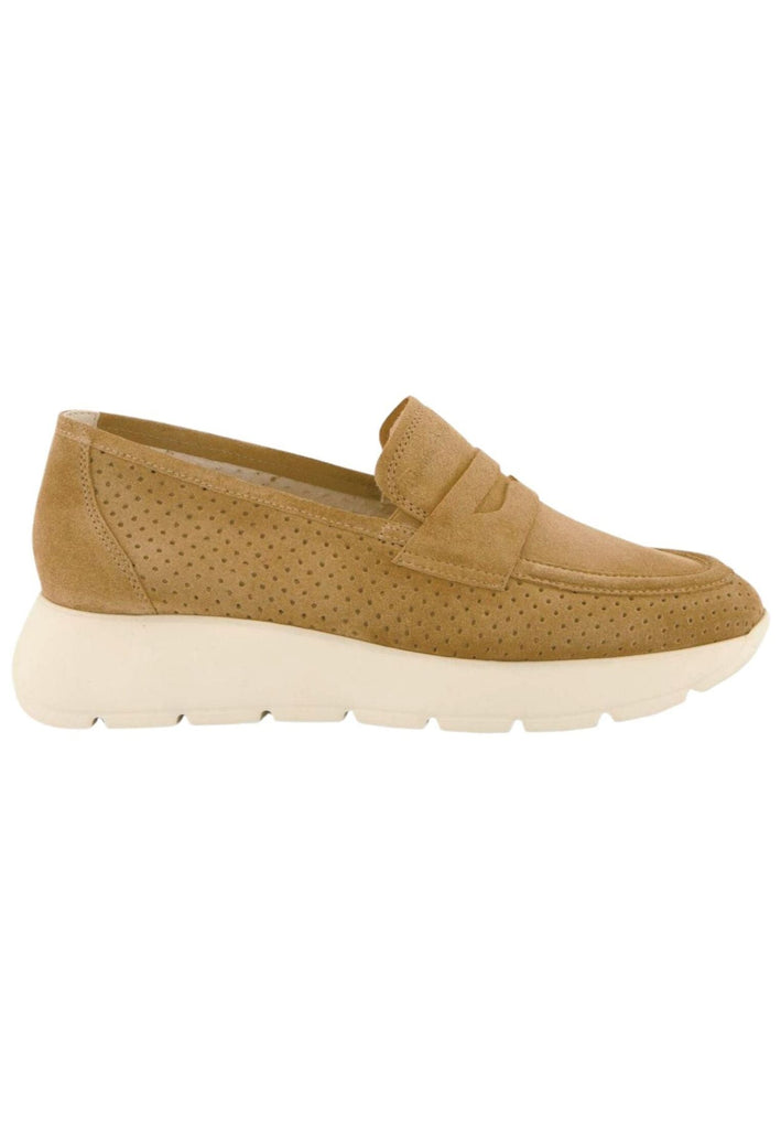 Paul Green Slipper Veloursleder Beige