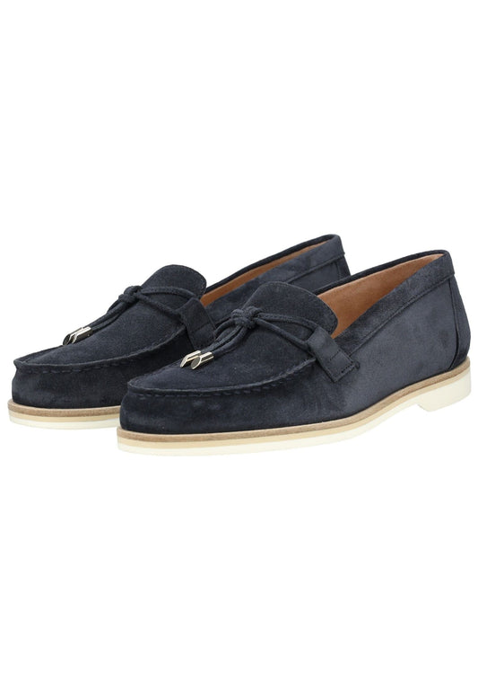 Paul Green Slipper Veloursleder Blau