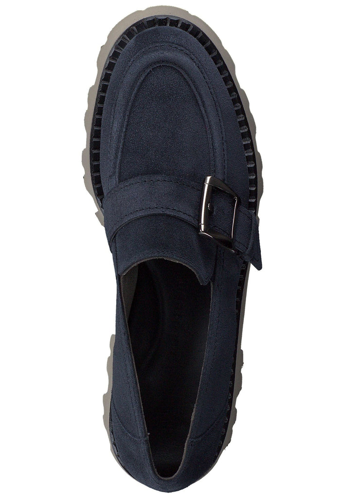 Paul Green Slipper Veloursleder Blue Space