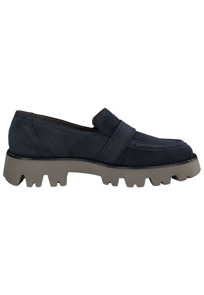 Paul Green Slipper Veloursleder Blue Space