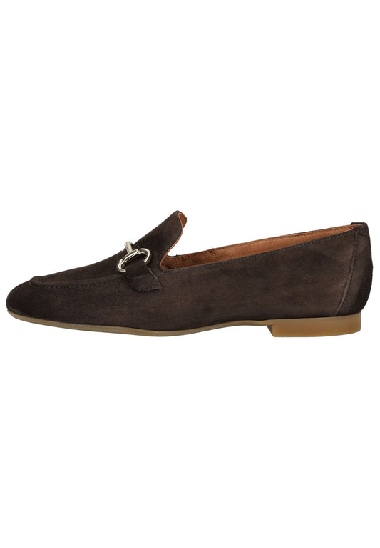 Paul Green Slipper Veloursleder Braun