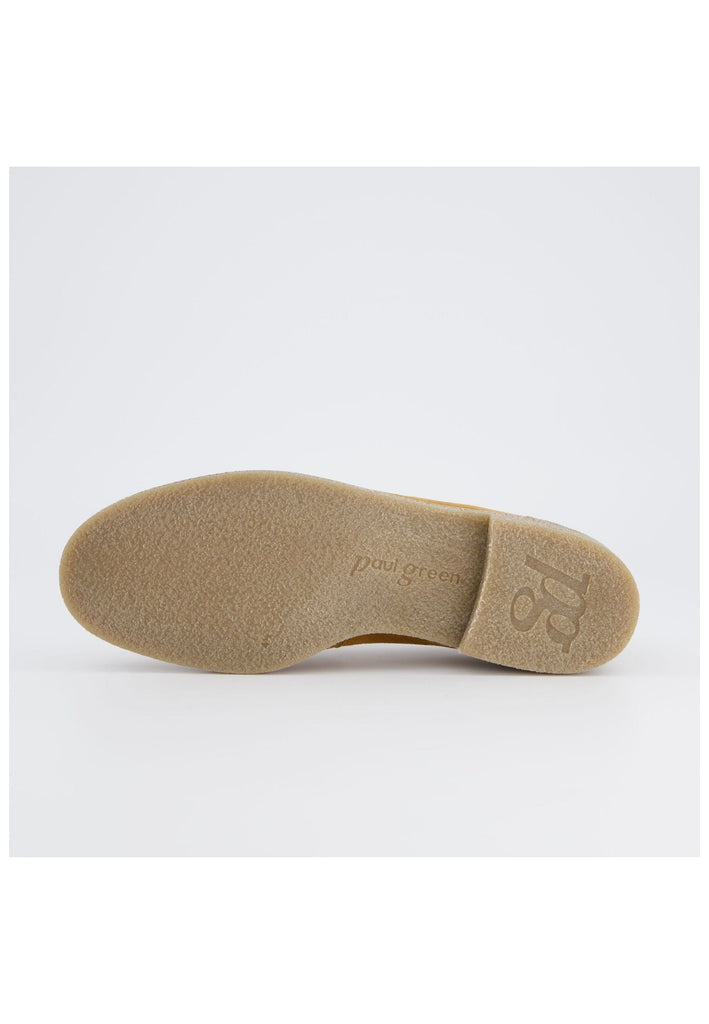 Paul Green Slipper Veloursleder Camel