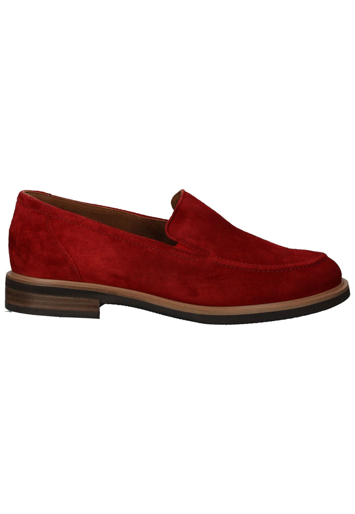 Paul Green Slipper Veloursleder Rot