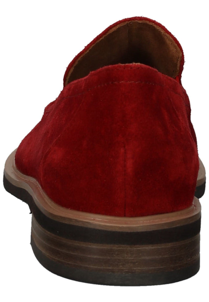 Paul Green Slipper Veloursleder Rot