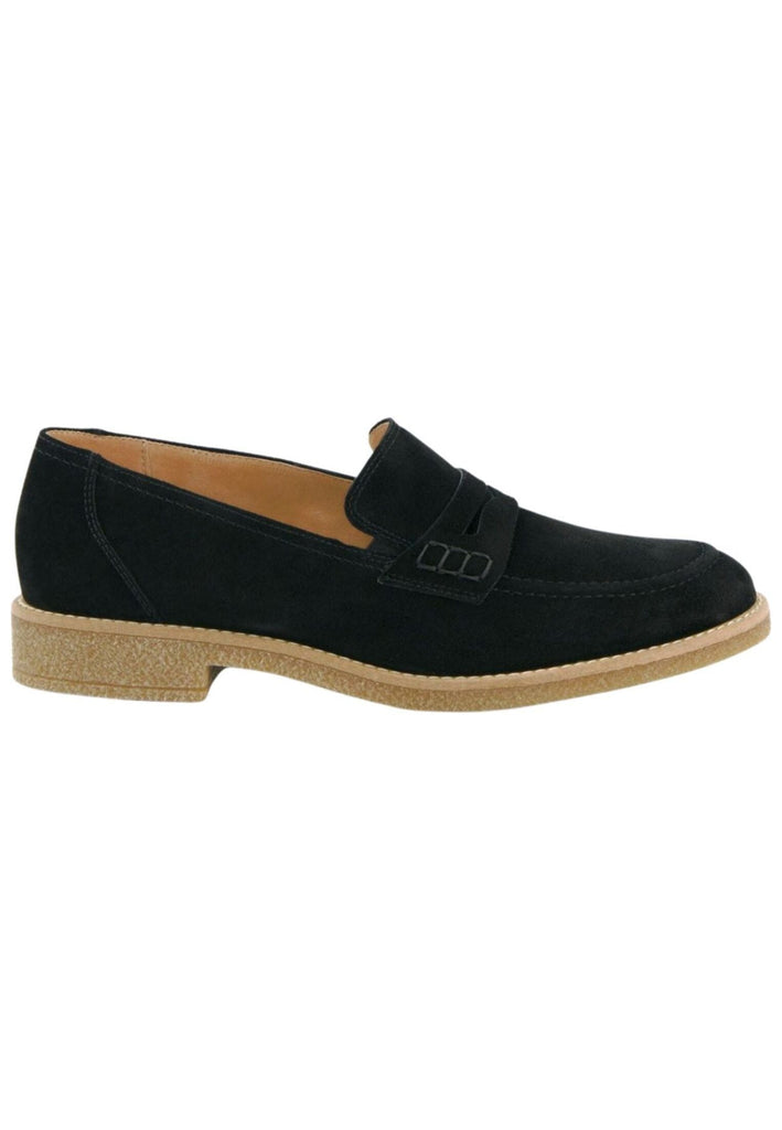 Paul Green Slipper Veloursleder Schwarz