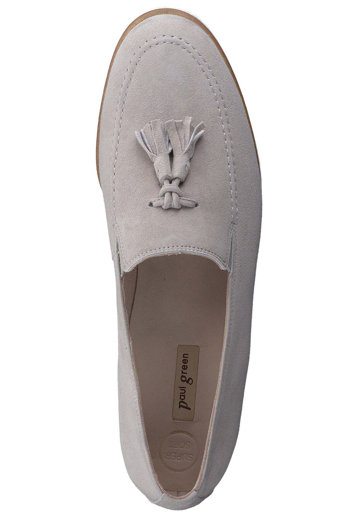 Paul Green Slipper Veloursleder Stone