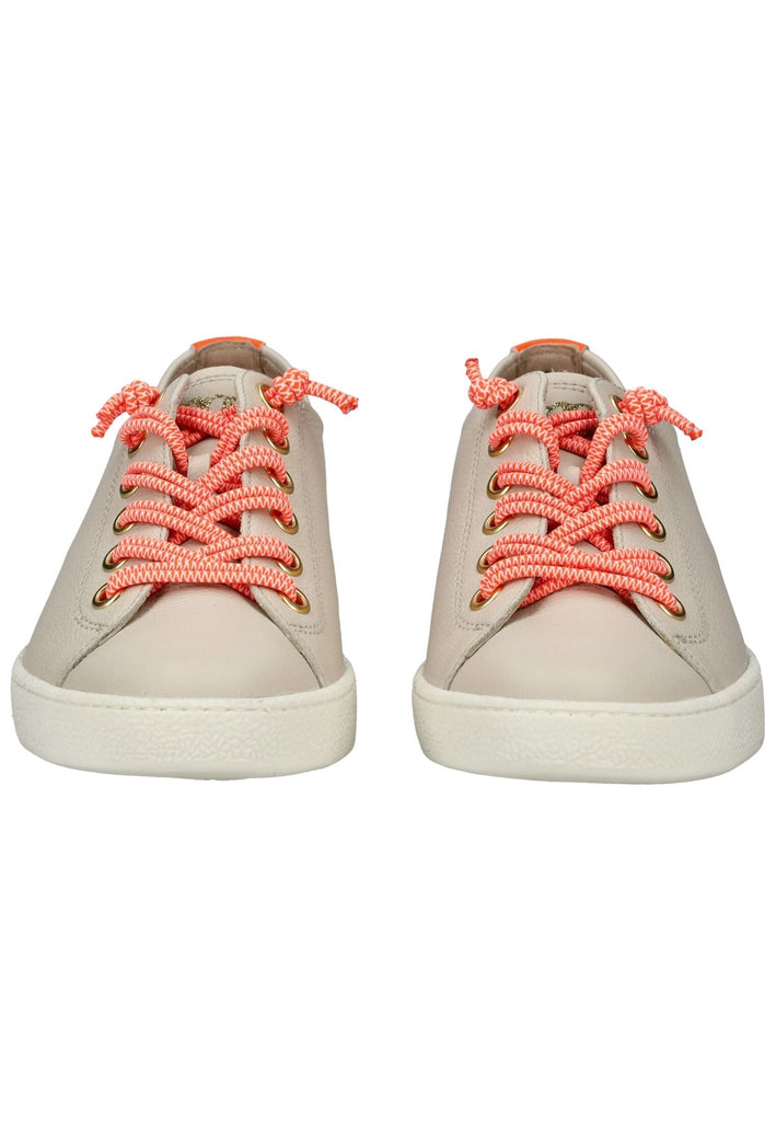 Paul Green Sneaker Glattleder Beige/Orange