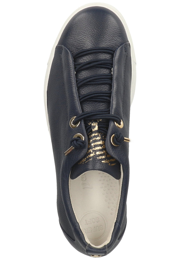 Paul Green Sneaker Glattleder Blau