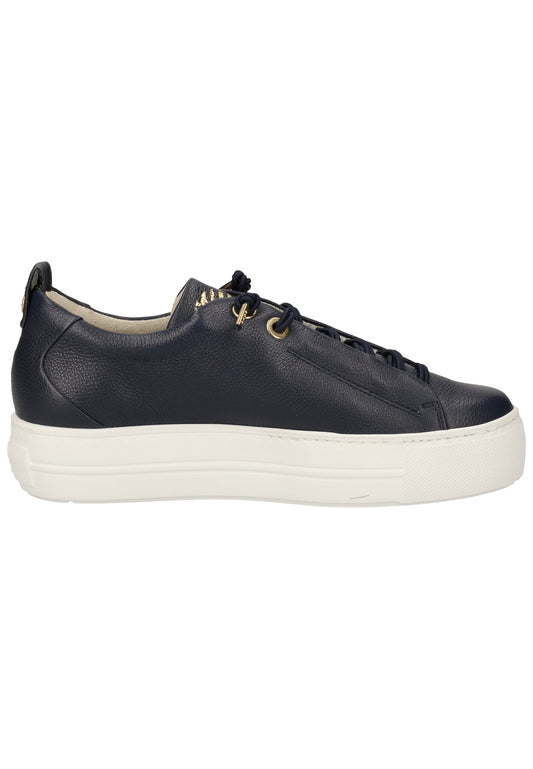 Paul Green Sneaker Glattleder Blau