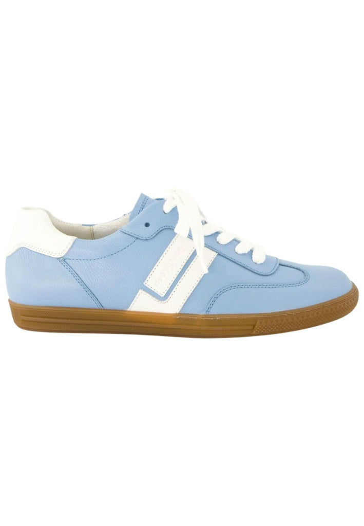 Paul Green Sneaker Glattleder Blau/Weiß