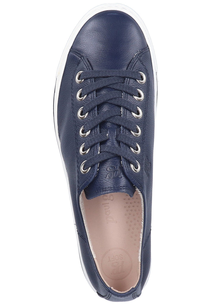 Paul Green Sneaker Glattleder Blue Space